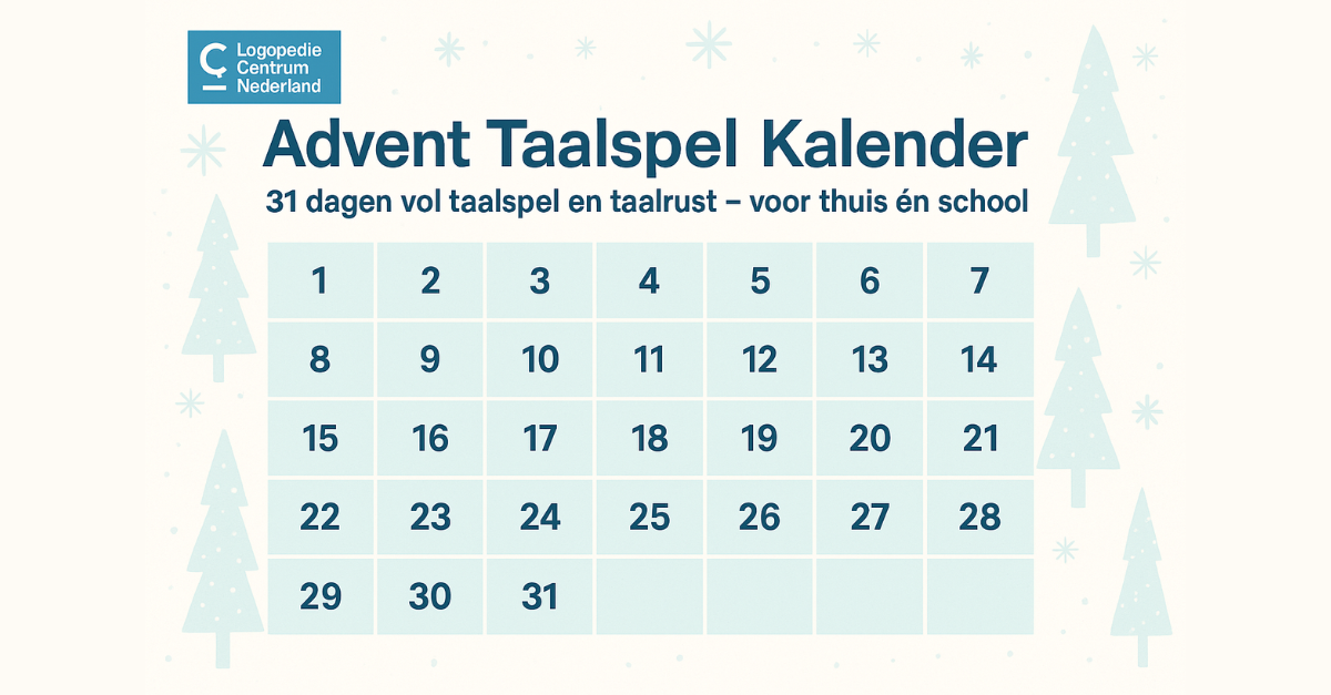 Advent_kalender_Taalspel_logopedie_centrum_Nederland_2025