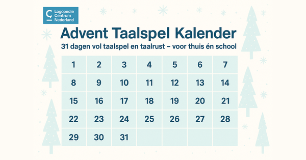 Advent_kalender_Taalspel_logopedie_centrum_Nederland_2025