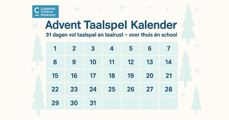 Advent_kalender_Taalspel_logopedie_centrum_Nederland_2025