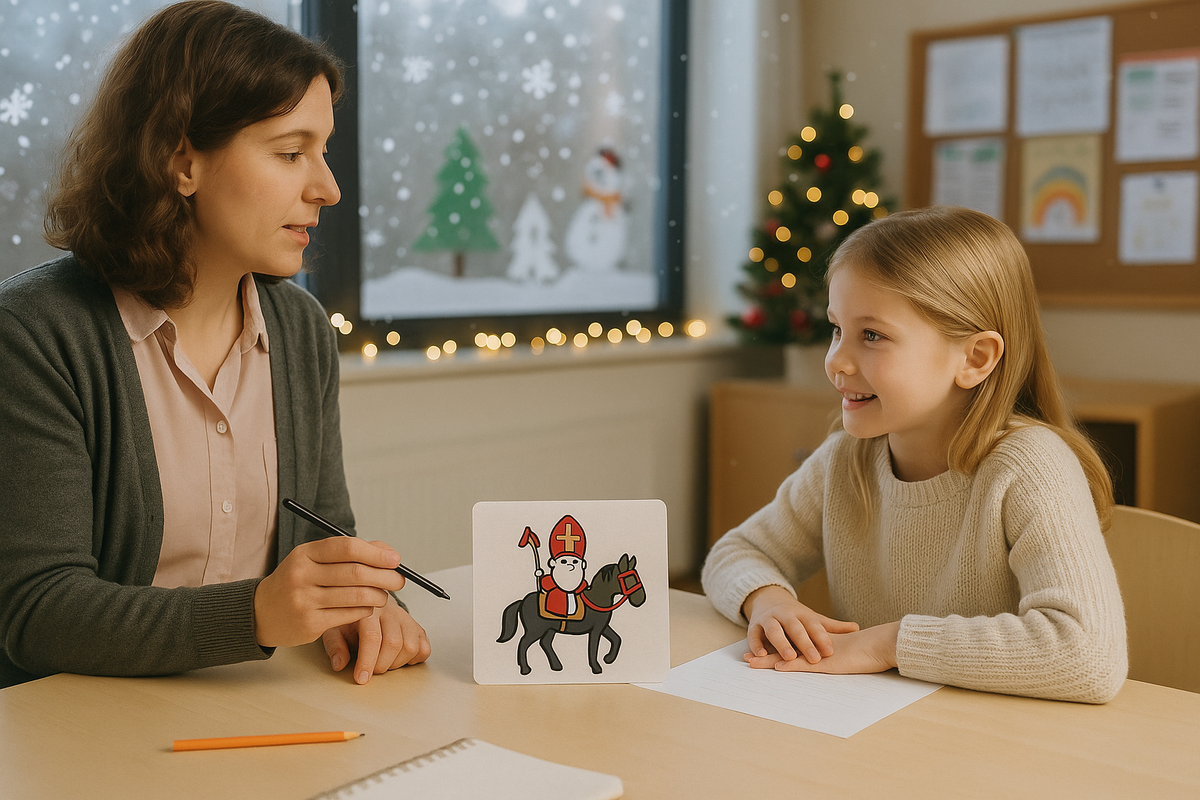 Waarom kinderen in december sneller overprikkeld raken (en wat dat betekent voor taalontwikkeling)